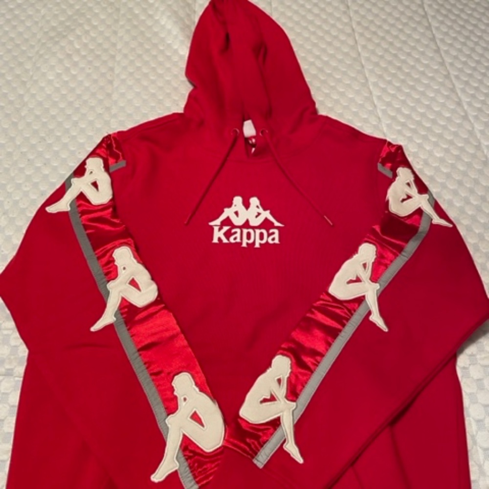 Kappa Authenic Hall Logo Hoodie (size M)
